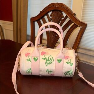Juicy Couture Pink and Green Mini Bag